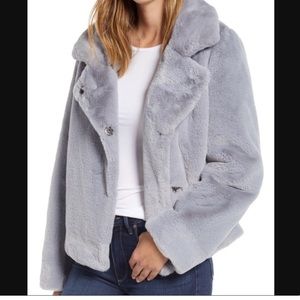 Sam Edelman fuzzy coat
